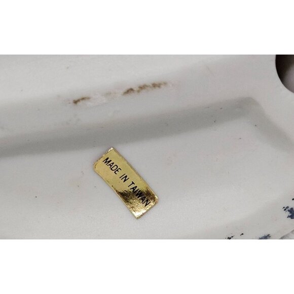 Vintage Porcelain Clown Figurine with Polka Dot Coat and Green Pants Handpainted - Picture 2 of 8